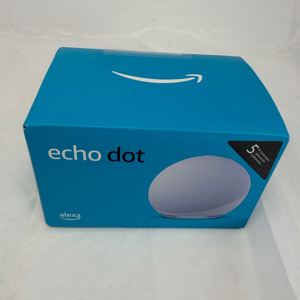 Amazon Echo Dot 5th Generation Smart Speaker Alexa Lavender C2N6L4 New